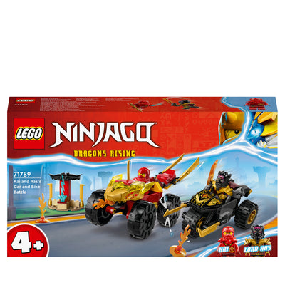 LEGO 71789 NINJAGO BATTAGLIA SU AUTO E MOTO DI KAI E RAS