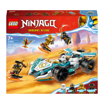 LEGO 71791 NINJAGO AUTO DA CORSA SPINJITZU DRAGON POWER DI ZANE