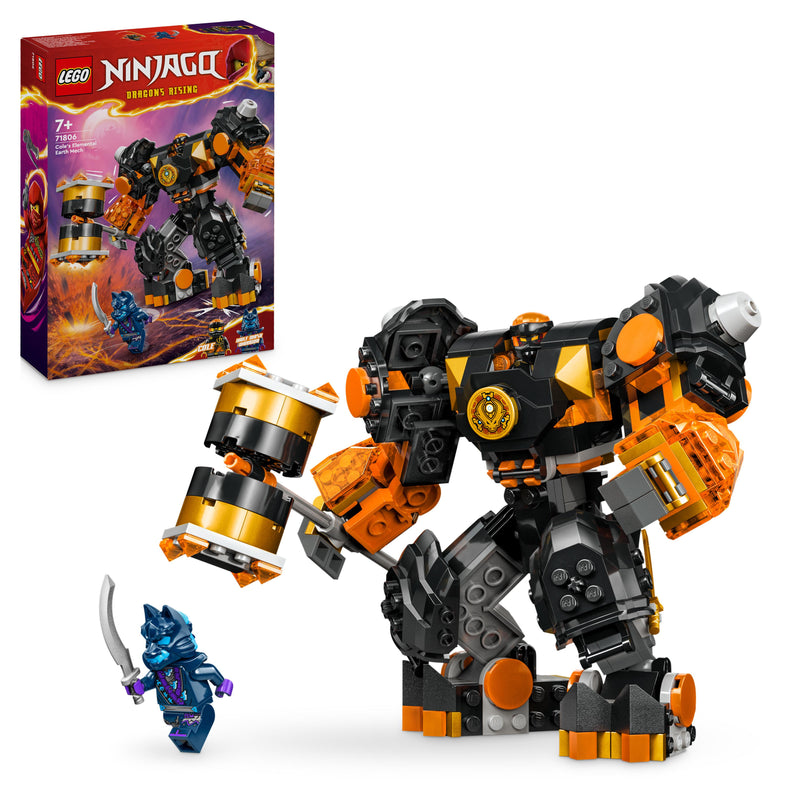 LEGO 71806 NINJAGO MECH ELEMENTO TERRA DI COLE