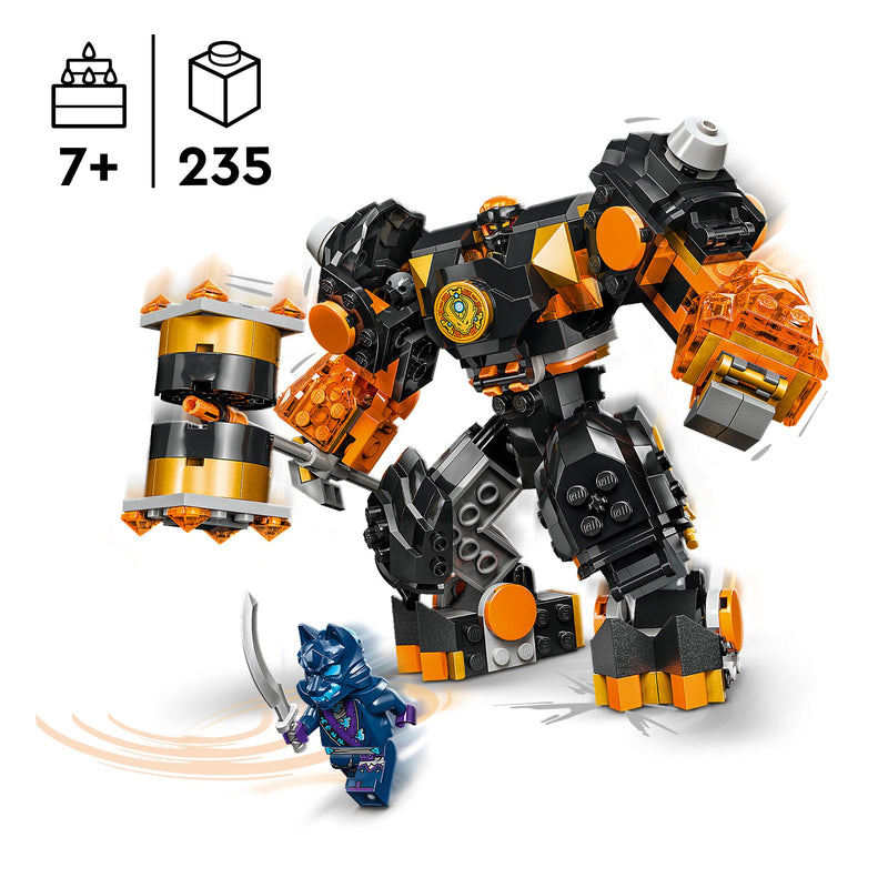 LEGO 71806 NINJAGO MECH ELEMENTO TERRA DI COLE