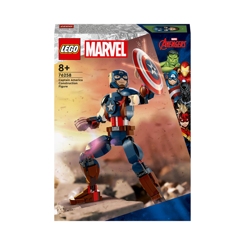 LEGO 76258 SUPER HEROES PERSONAGGIO DI CAPTAIN AMERICA