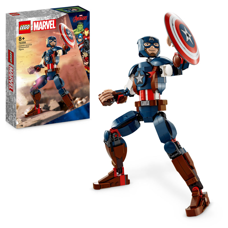 LEGO 76258 SUPER HEROES PERSONAGGIO DI CAPTAIN AMERICA