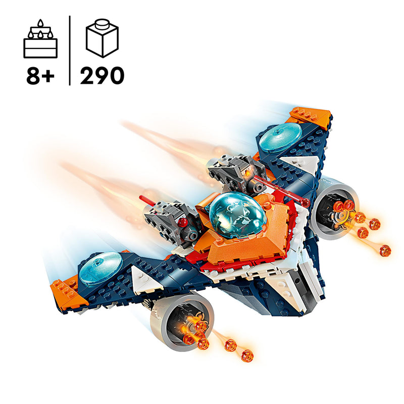 LEGO 76278 SUPER HEROES WARBIRD DI ROCKET VS. RONAN