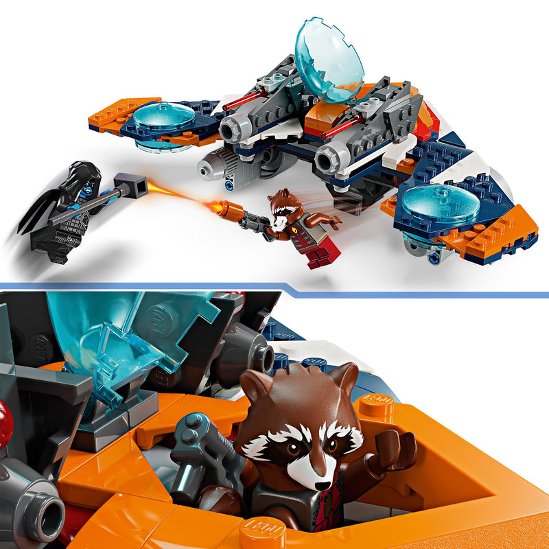 LEGO 76278 SUPER HEROES WARBIRD DI ROCKET VS. RONAN