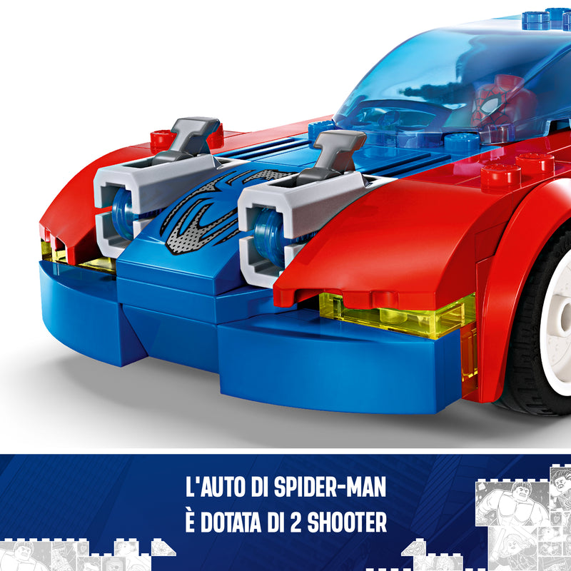 LEGO 76279 SUPER HEROES AUTO DA CORSA DI SPIDER-MAN E VENOM GOBLIN