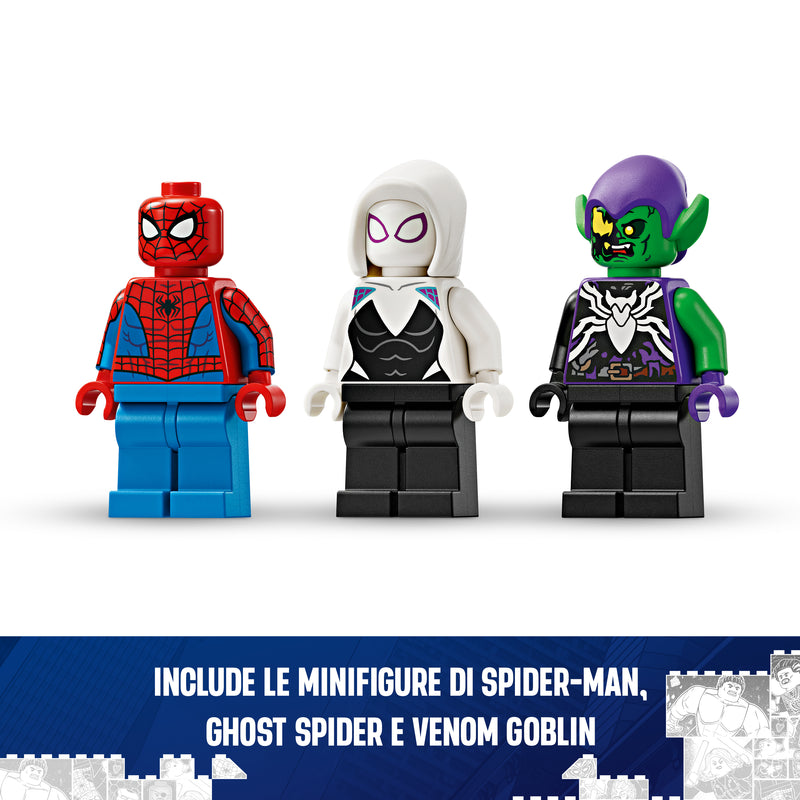 LEGO 76279 SUPER HEROES AUTO DA CORSA DI SPIDER-MAN E VENOM GOBLIN