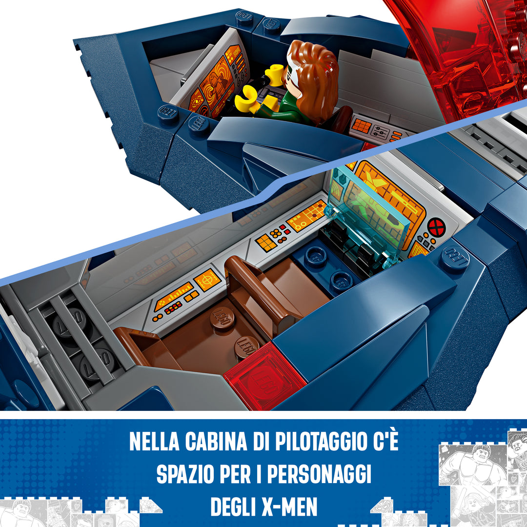 LEGO 76281 X-JET DI X-MEN