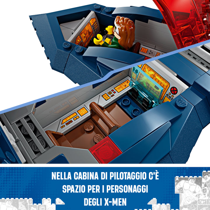 LEGO 76281 X-JET DI X-MEN
