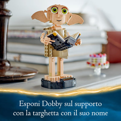 LEGO 76421 HARRY POTTER DOBBY L'ELFO DOMESTICO