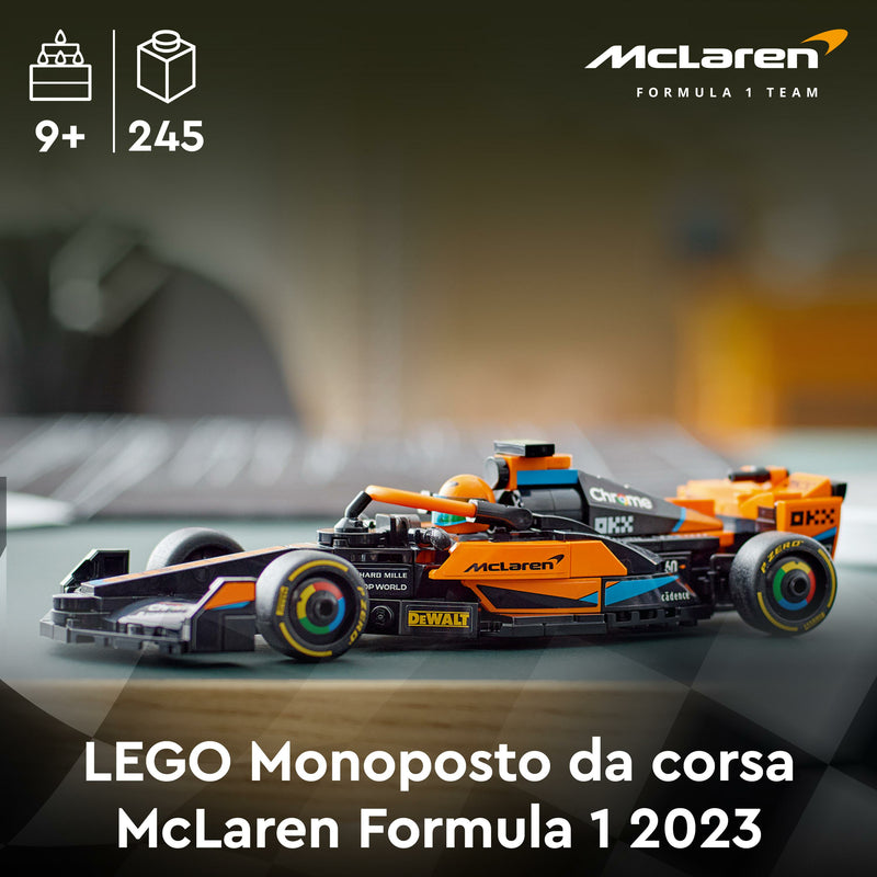 LEGO 76919 SPEED CHAMPIONS MONOPOSTO DA CORSA MCLAREN FORMULA 1 2023