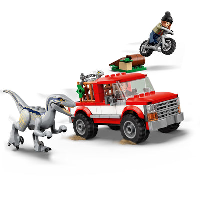 LEGO 76946 JURASSIC WORLD LA CATTURA DEI VELOCIRAPTOR BLUE E BETA