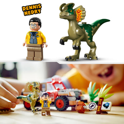 LEGO 76958 JURASSIC WORLD L'AGGUATO DEL DILOFOSAURO