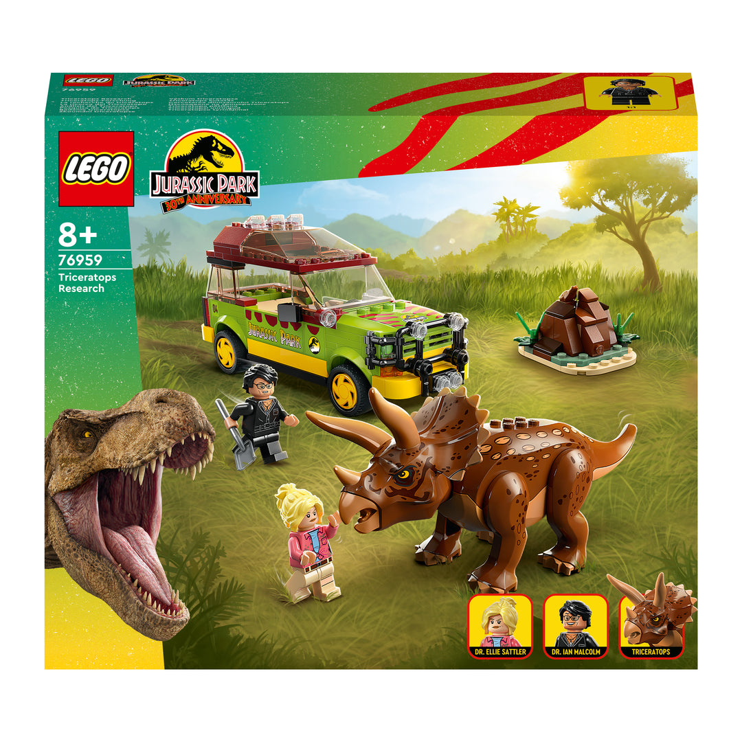 LEGO 76959 LA RICERCA DEL TRICERATOPO