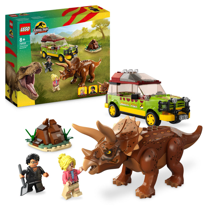 LEGO 76959 LA RICERCA DEL TRICERATOPO