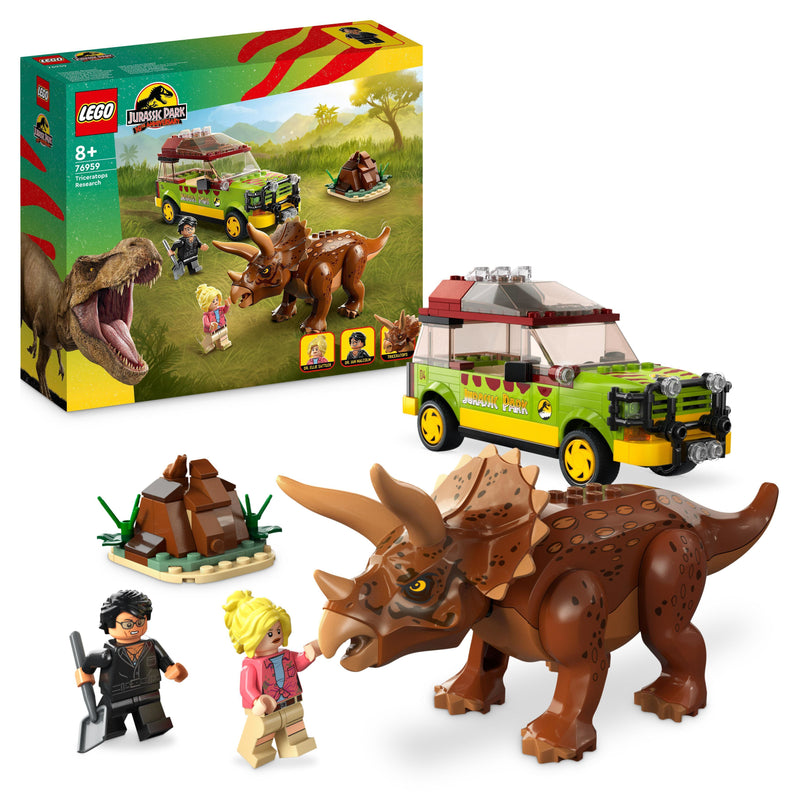 LEGO 76959 JURASSIC WORLD LA RICERCA DEL TRICERATOPO