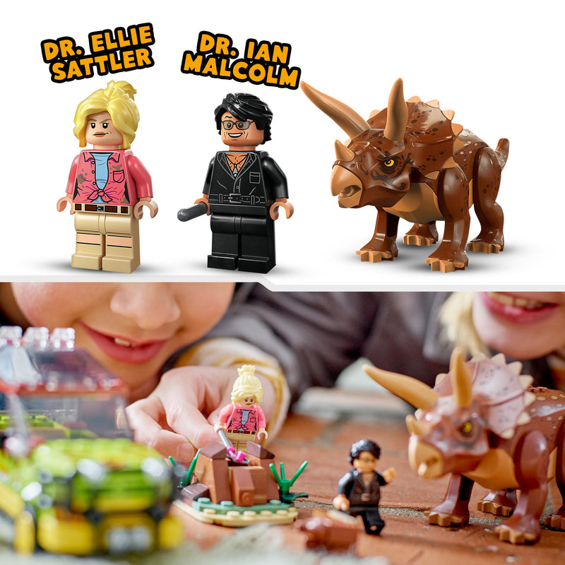 LEGO 76959 JURASSIC WORLD LA RICERCA DEL TRICERATOPO