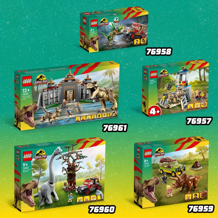 LEGO 76959 LA RICERCA DEL TRICERATOPO