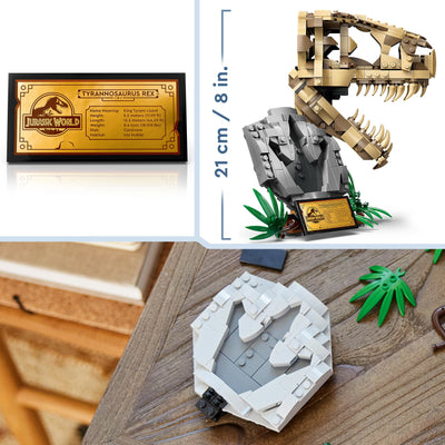 LEGO 76964 JURASSIC WORLD FOSSILI DI DINOSAURO: TESCHIO DI T.REX