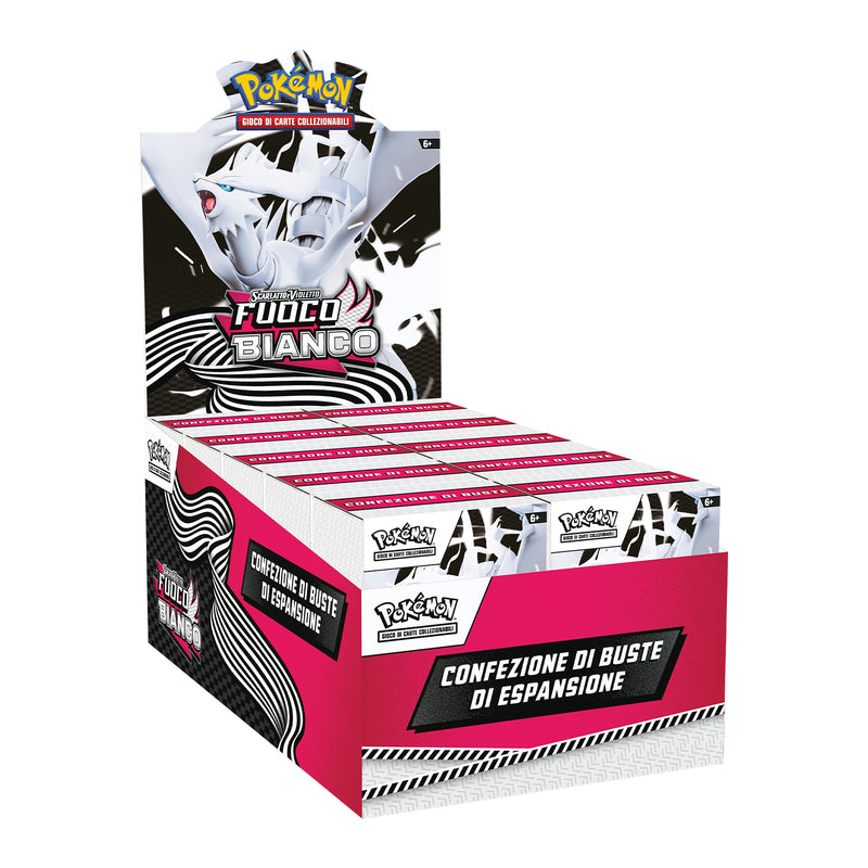 PK10035 POKEMON SV10.5 FUOCO BIANCO - BUNDLE 6 BUSTE