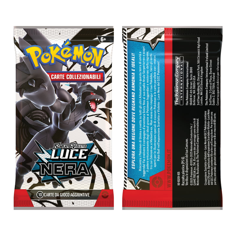 PK10115 POKEMON SV10.5 LUCE NERA - BUNDLE 6 BUSTE