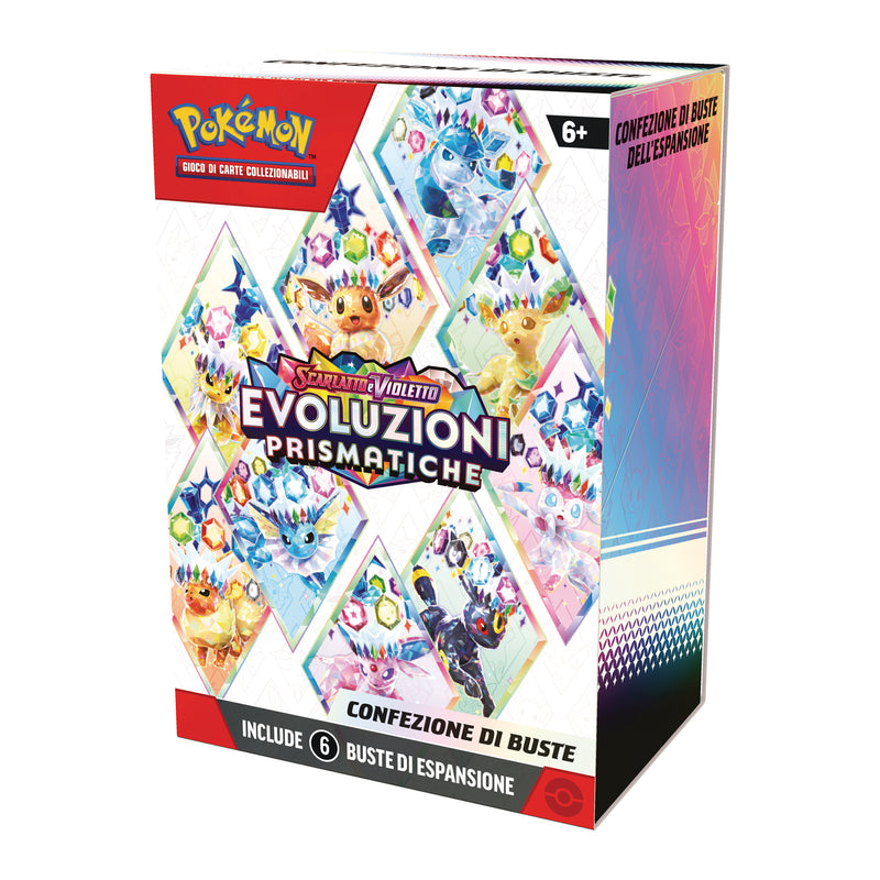PK10119 POKEMON SV8.5 EVOLUZIONI PRISMATICHE - BUNDLE 6 BUSTE