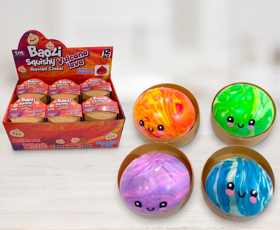 Baozi Squishy Vulcano Lava – Ravioli Cinesi