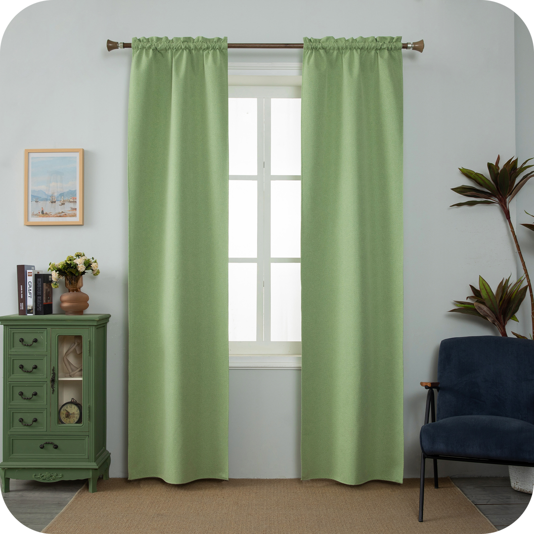 TENDA BARBADOS TOTALMENTE OSCURANTE 2X70X220CM VERDE