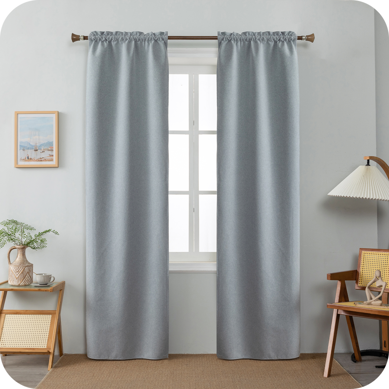 TENDA BARBADOS TOTALMENTE OSCURANTE 2X70X220CM GRIGIO