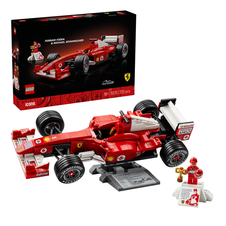 LEGO 11375 FERRARI F2004 E MICHAEL SCHUMACHER