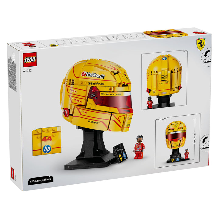 LEGO 43022 CASCO DI LEWIS HAMILTON SCUDERIA FERRARI HP