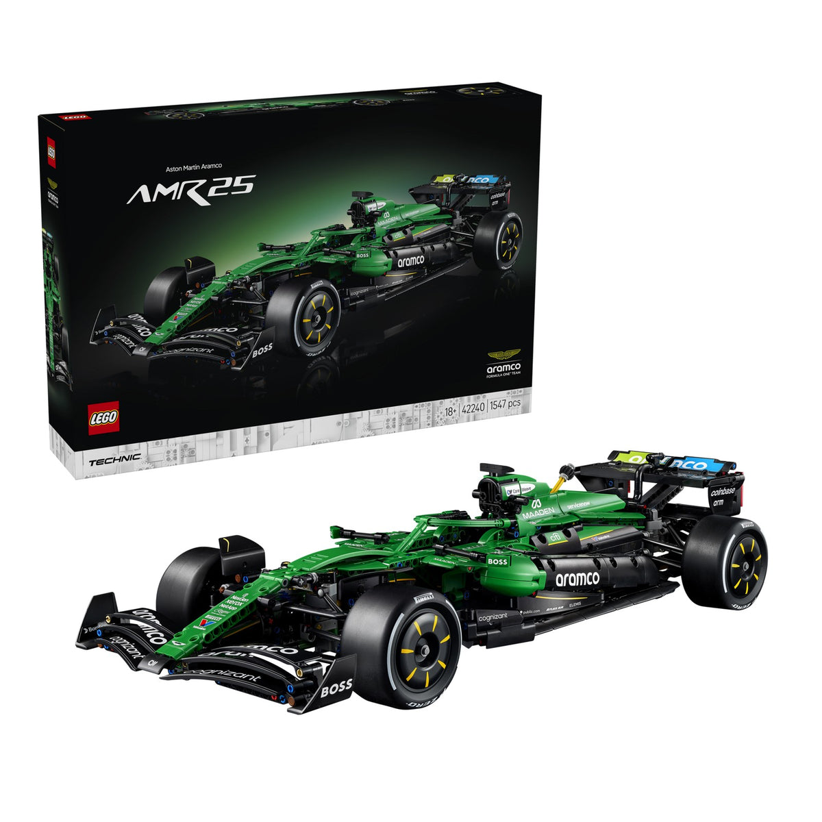 LEGO 42240 AUTO F1 ASTON MARTIN ARAMCO AMR25
