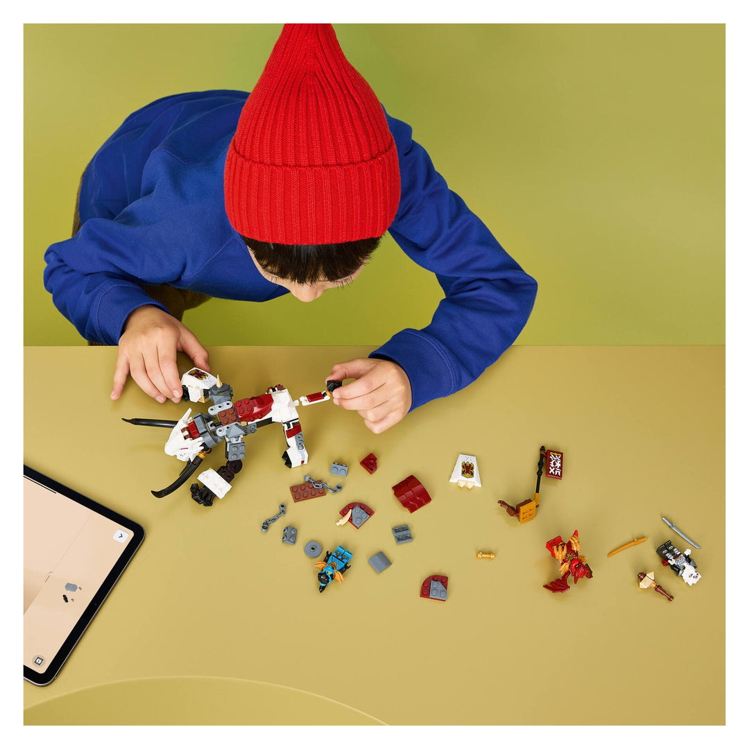 LEGO 71863 ZILVAR E GRIMTAK LA BESTIA DRAGO