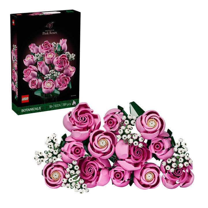 LEGO 10374 BOUQUET DI ROSE ROSA