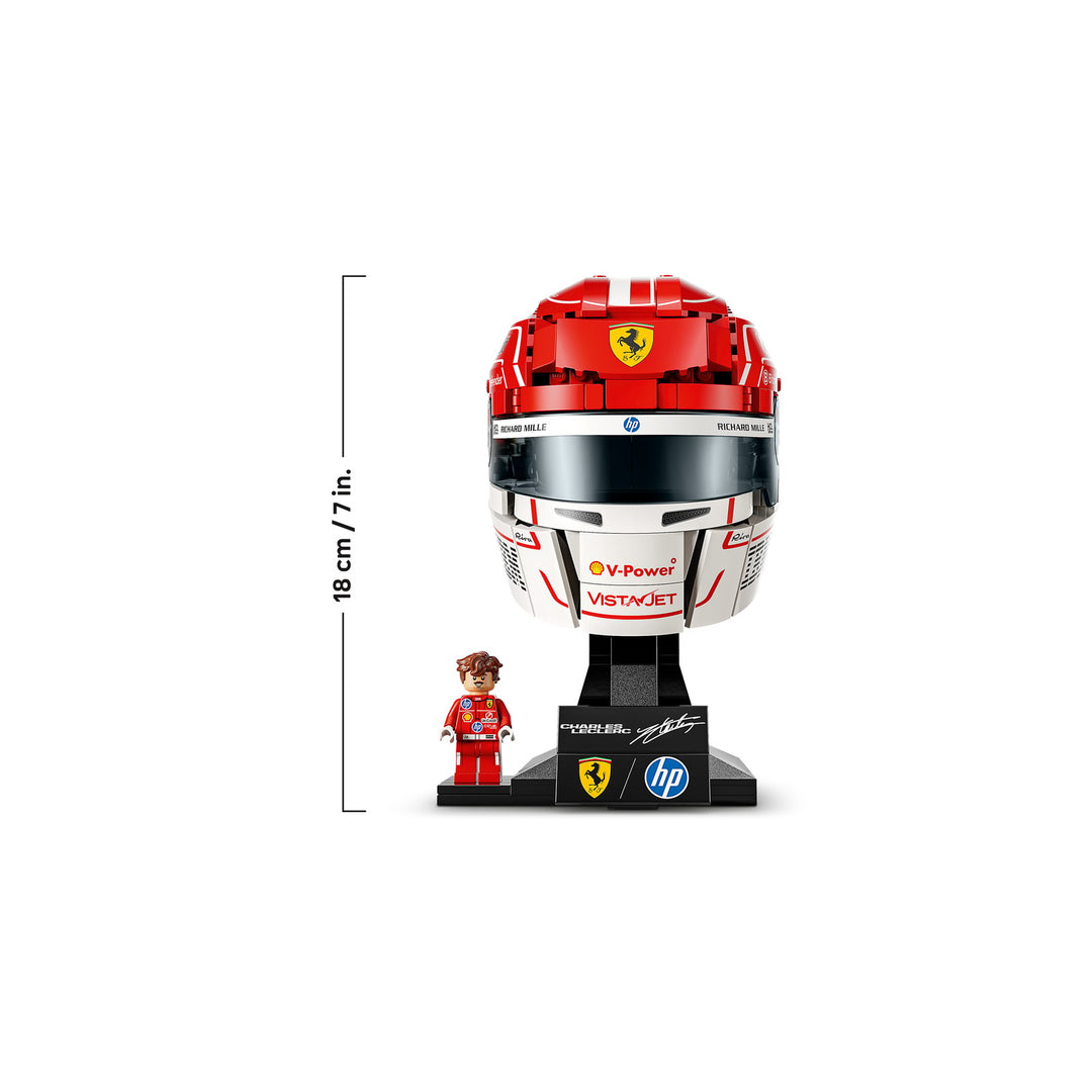 LEGO 43014 CASCO DI CHARLES LECLERC SCUDERIA FERRARI HP