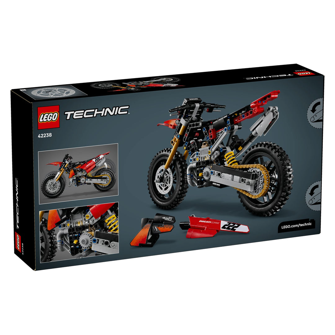 LEGO 42238 MOTO DUCATI DESMO450 MX FACTORY