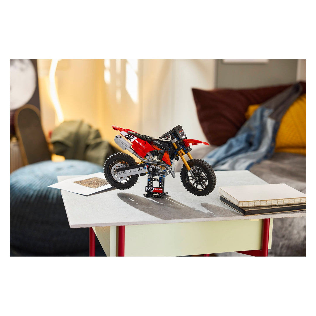 LEGO 42238 MOTO DUCATI DESMO450 MX FACTORY