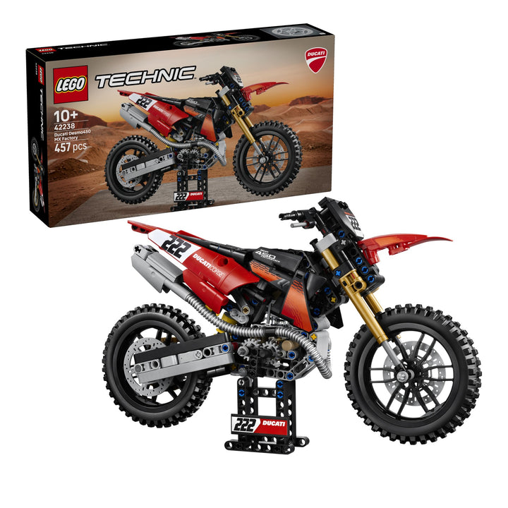 LEGO 42238 MOTO DUCATI DESMO450 MX FACTORY