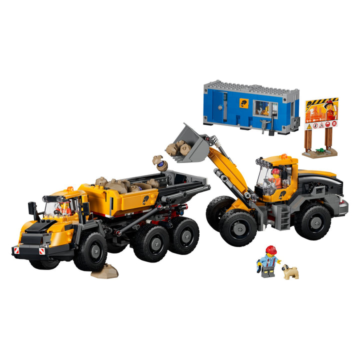LEGO 60494 CAMION RIBALTABILE E PALA MECCANICA