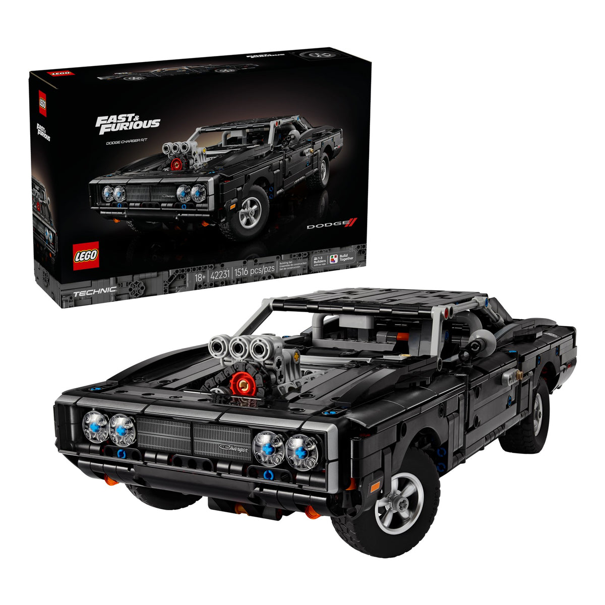 LEGO 42231 AUTO DODGE CHARGER R/T FAST AND FURIOUS