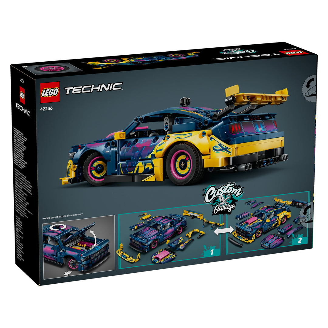 LEGO 42236 AUTO FORD MUSTANG GT CUSTOM GARAGE