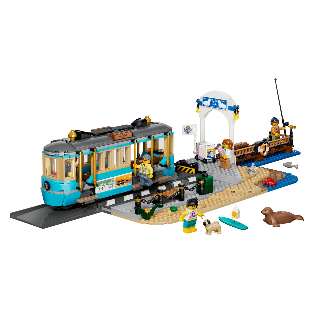 LEGO 60506 TRAM CLASSICO DELLA SPIAGGIA
