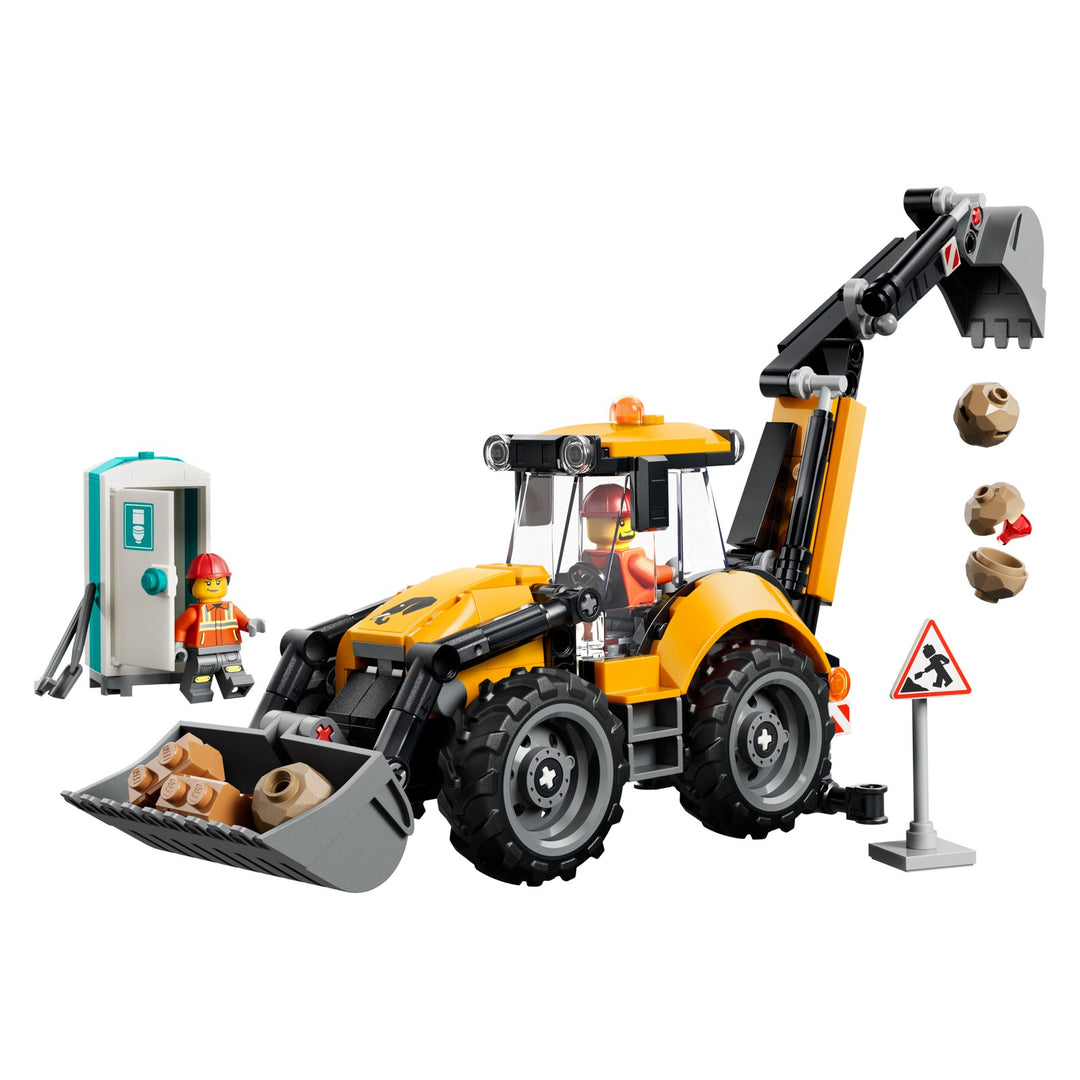 LEGO 60480 SCAVATRICE DA CANTIERE GIALLA