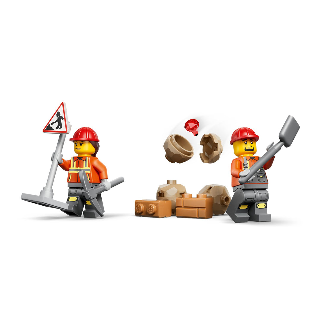 LEGO 60480 SCAVATRICE DA CANTIERE GIALLA