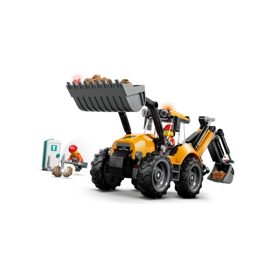 LEGO 60480 SCAVATRICE DA CANTIERE GIALLA