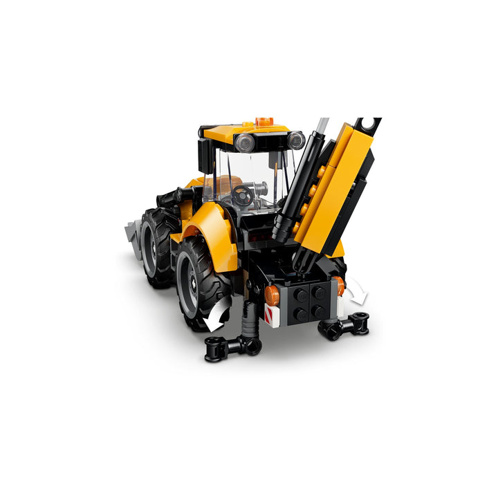LEGO 60480 SCAVATRICE DA CANTIERE GIALLA