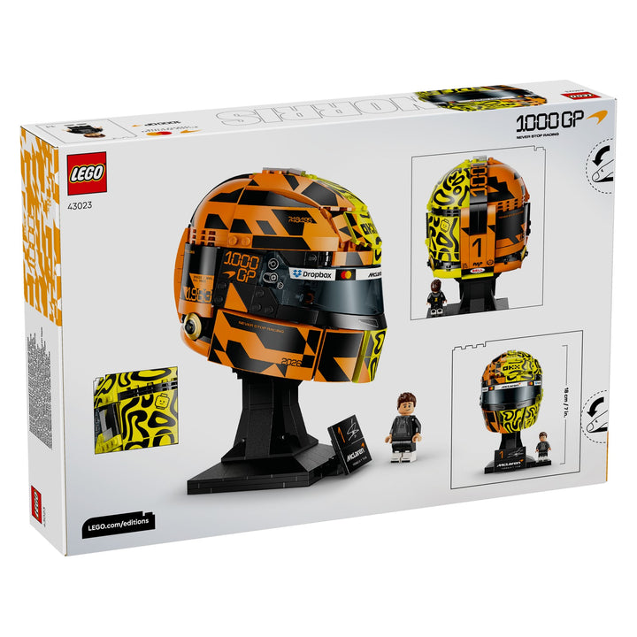 LEGO 43023 CASCO DI LANDO NORRIS MCLAREN MASTERCARD F1 TEAM