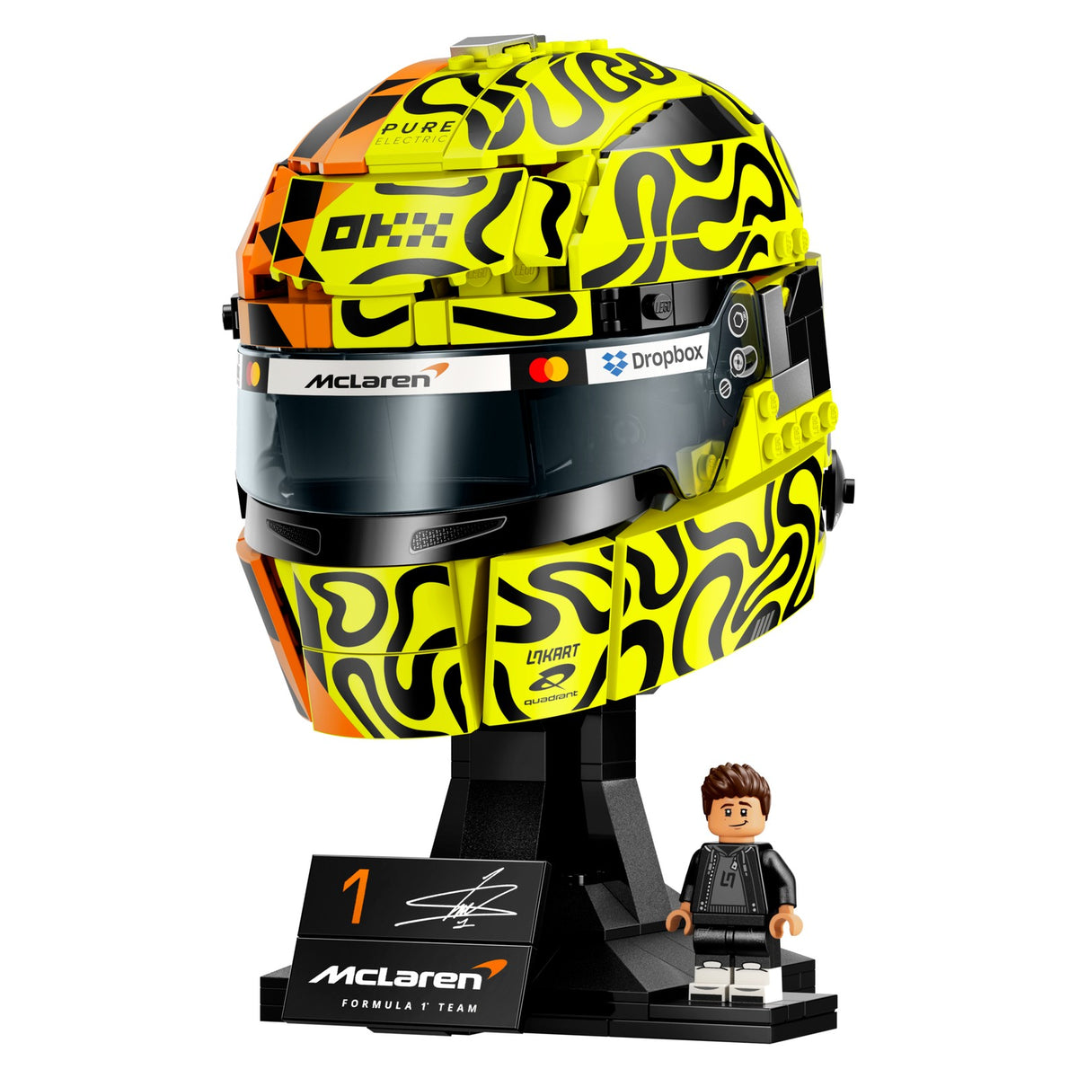 LEGO 43023 CASCO DI LANDO NORRIS MCLAREN MASTERCARD F1 TEAM