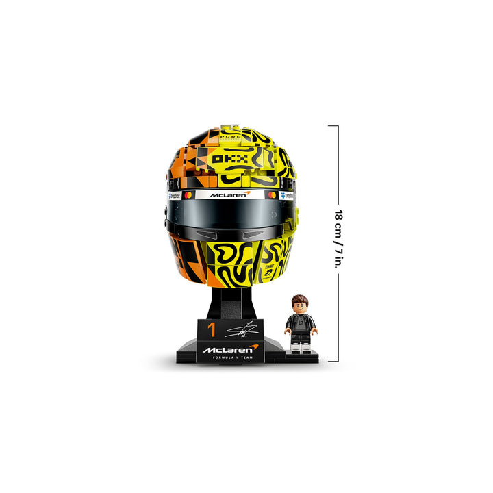 LEGO 43023 CASCO DI LANDO NORRIS MCLAREN MASTERCARD F1 TEAM