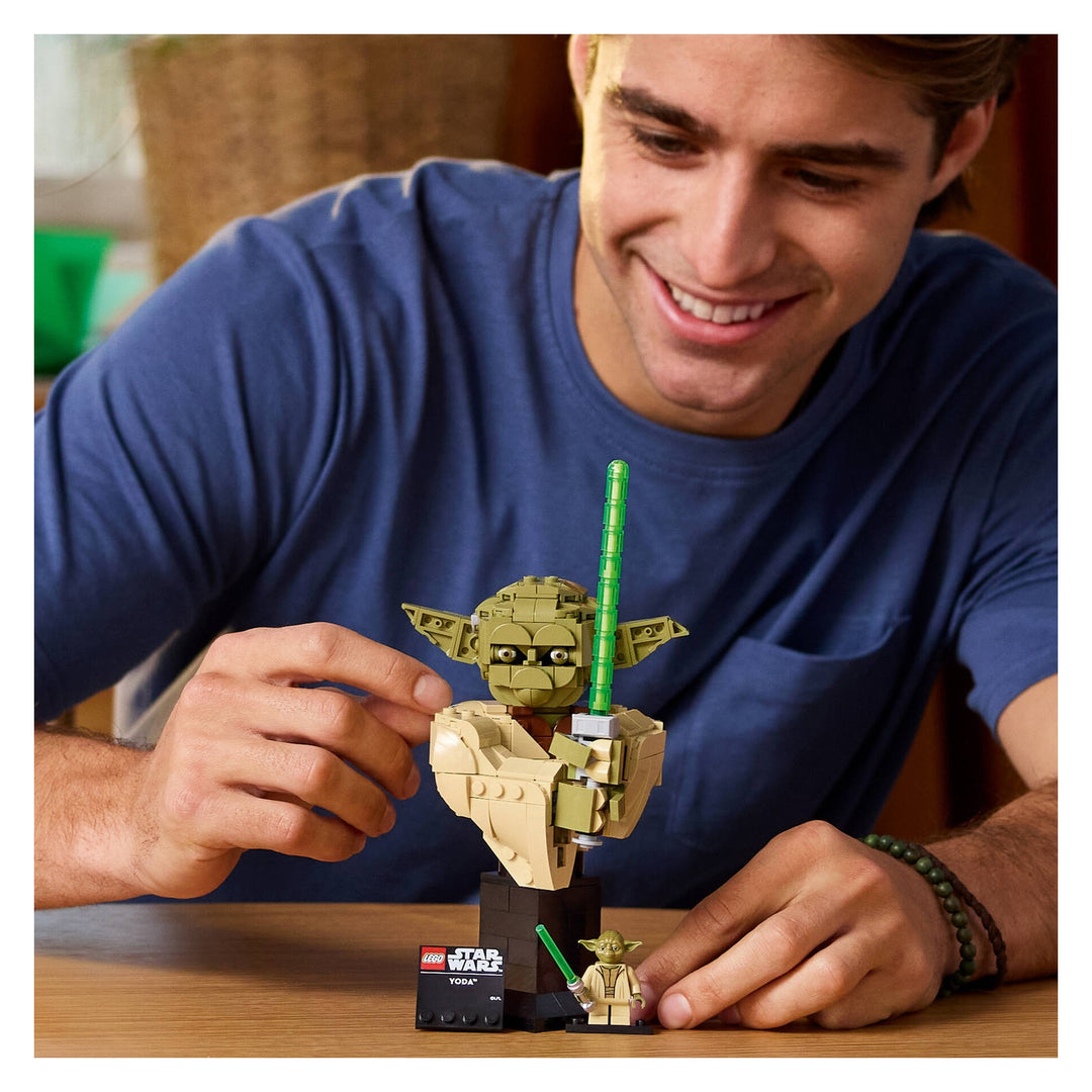 LEGO 75438 BUSTO DI YODA