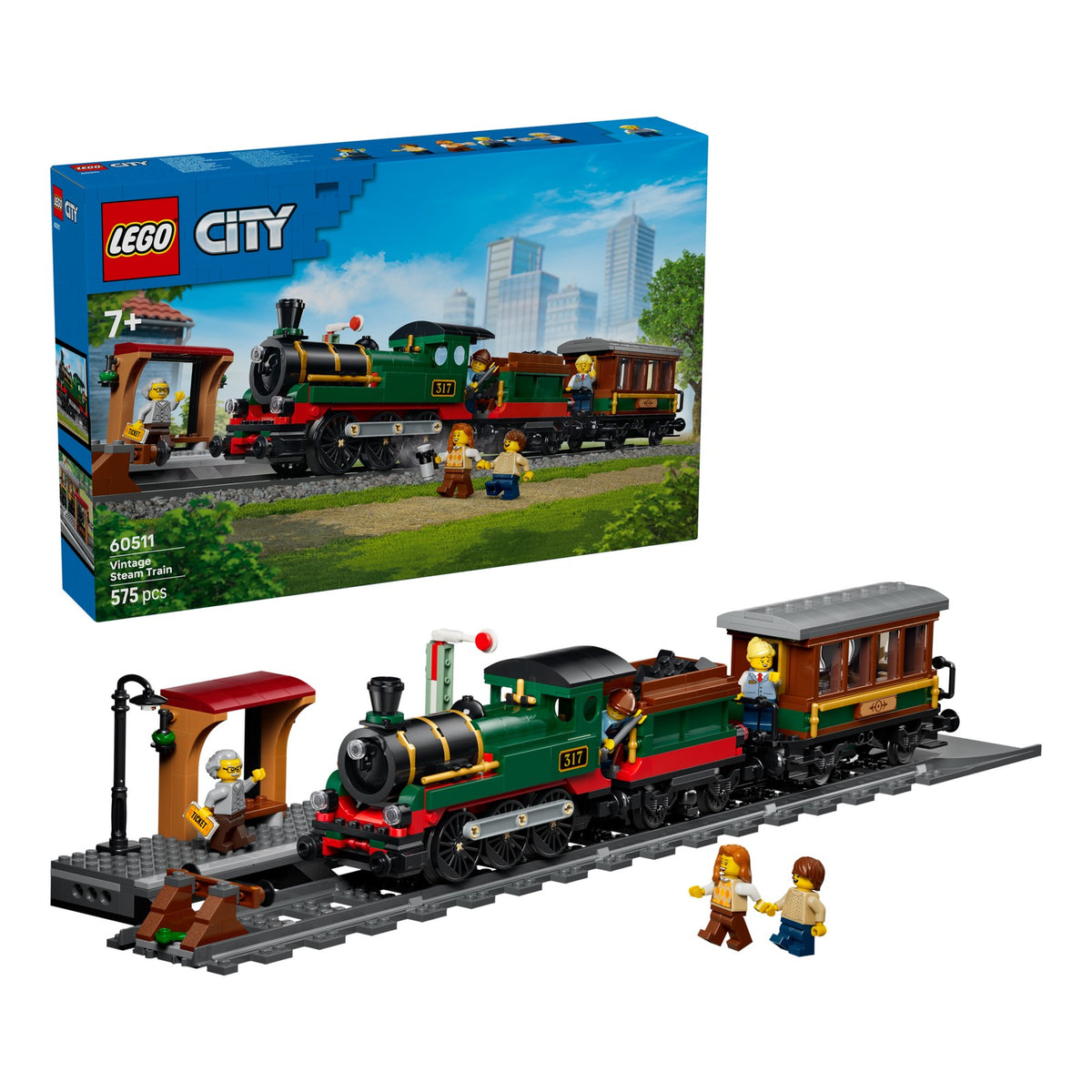 LEGO 60511 TRENO A VAPORE VINTAGE
